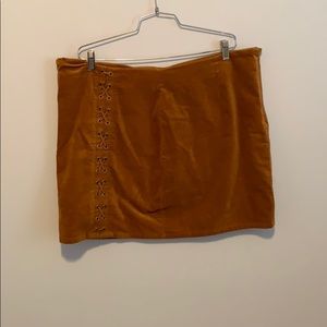 70’s Suede Skirt